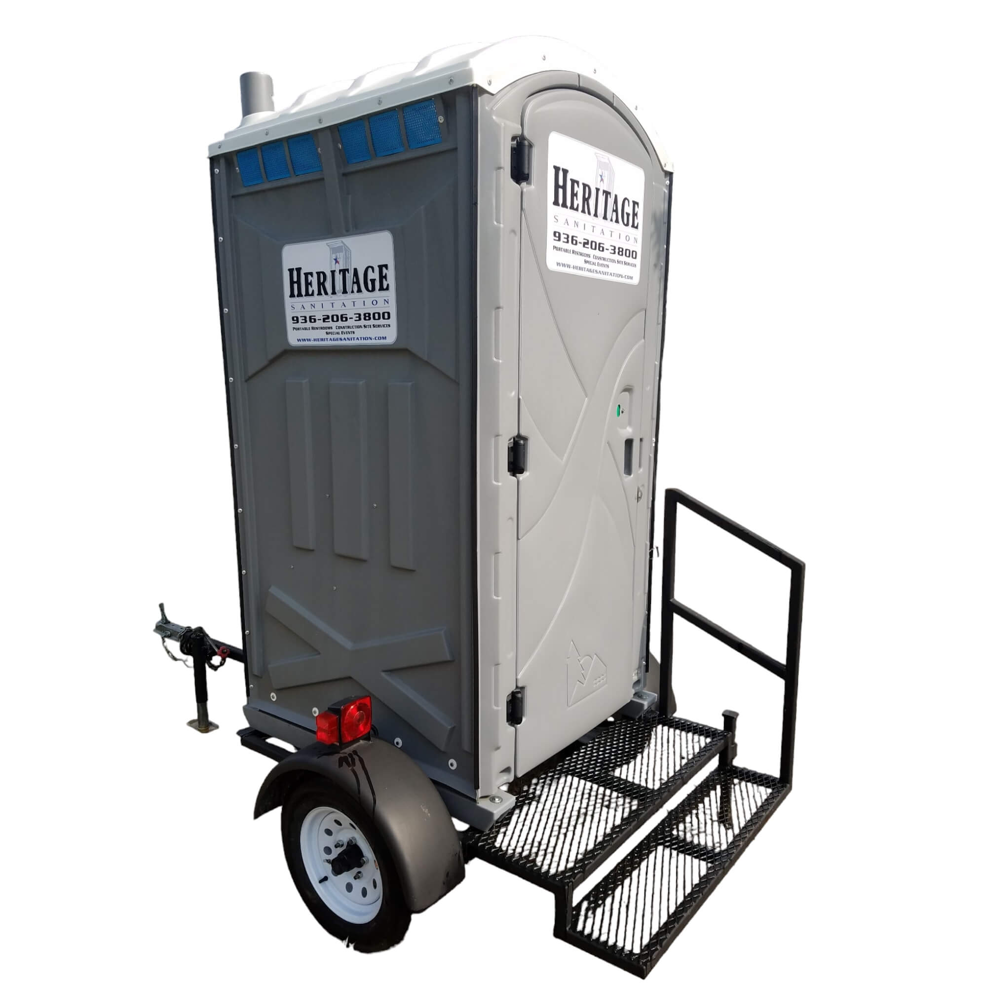 Standard Toilet on Wheels